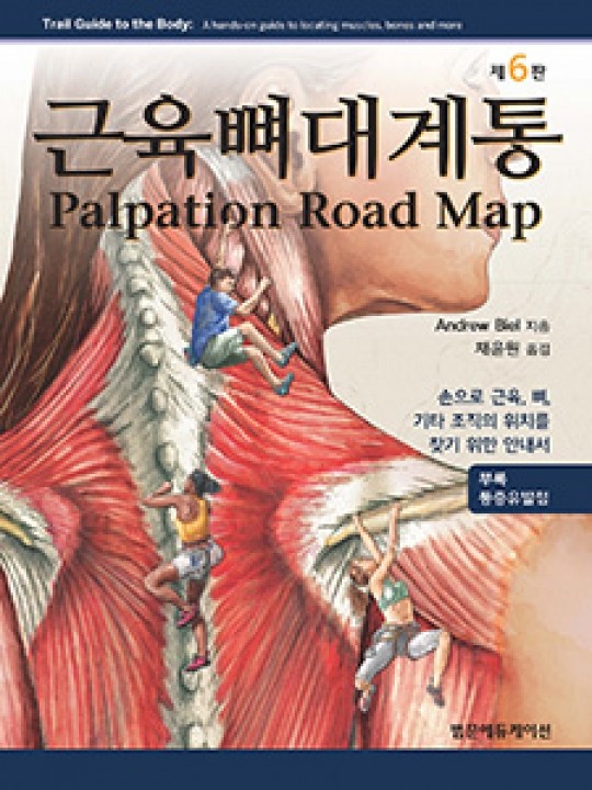근육뼈대계통 Palpation Road map 6판-손으로 근육, 뼈, 기타 조직의 위치를 찾기 위한 안내서